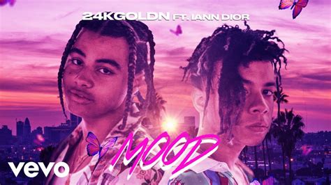 24kgoldn iann dior mood|mood by 24k golden download.